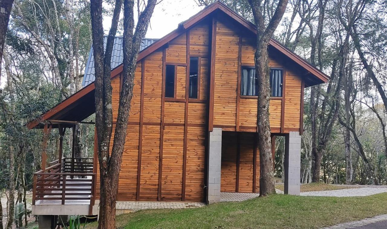 Chalé em frente ao zoológico Villa Curitiba Esterno foto