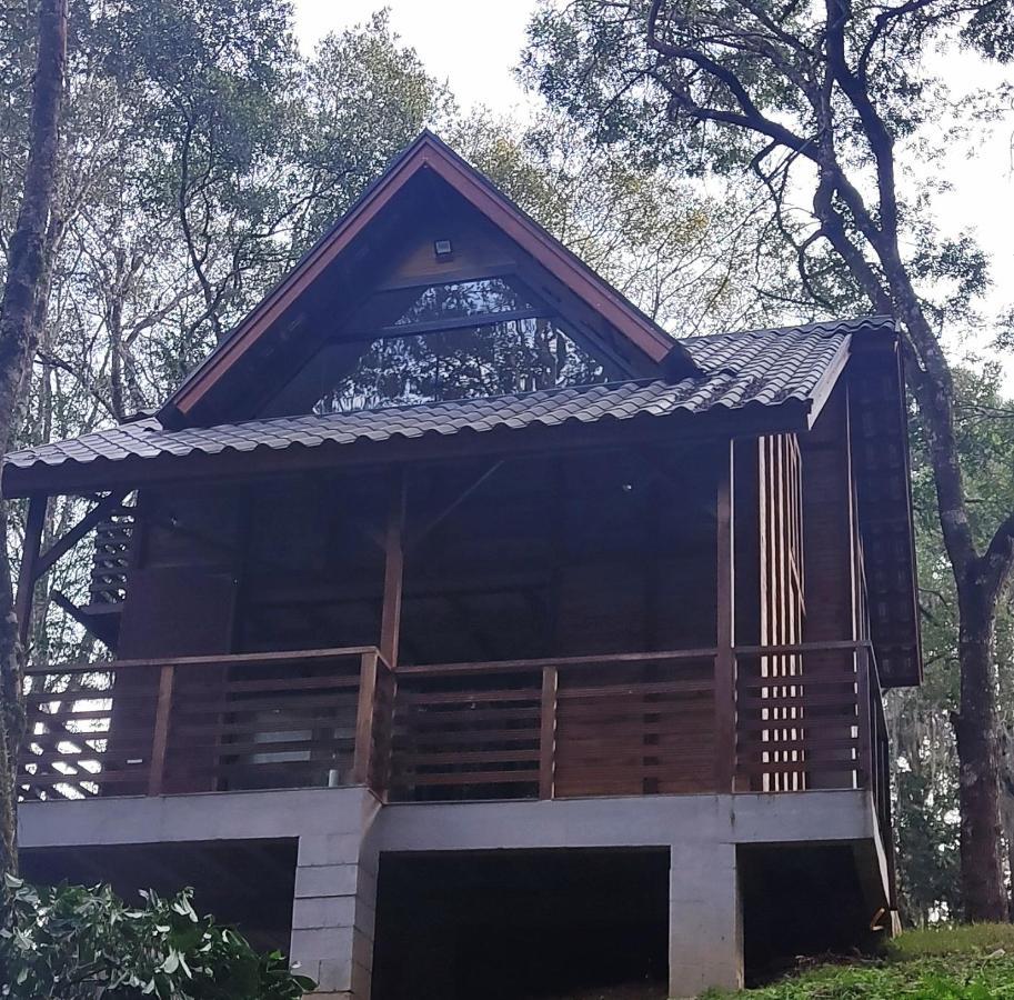 Chalé em frente ao zoológico Villa Curitiba Esterno foto